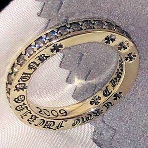 Make an offer! Chrome Hearts TFP Rhinestone Ring